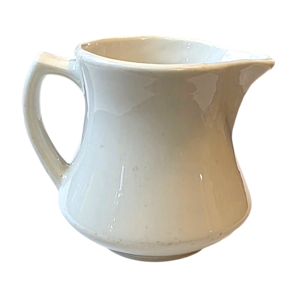 Vintage 1940s U.S. Army Medical Department Ironstone Creamer McNicol China - Picture 5 of 8